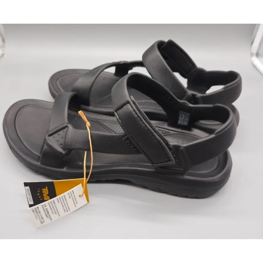 Teva Men's‎ Size 13 Hurricane Drift Sandals Black Lightweight